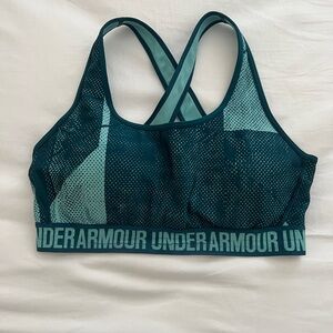 Under Armour Women's Dark Teal Sports Bra